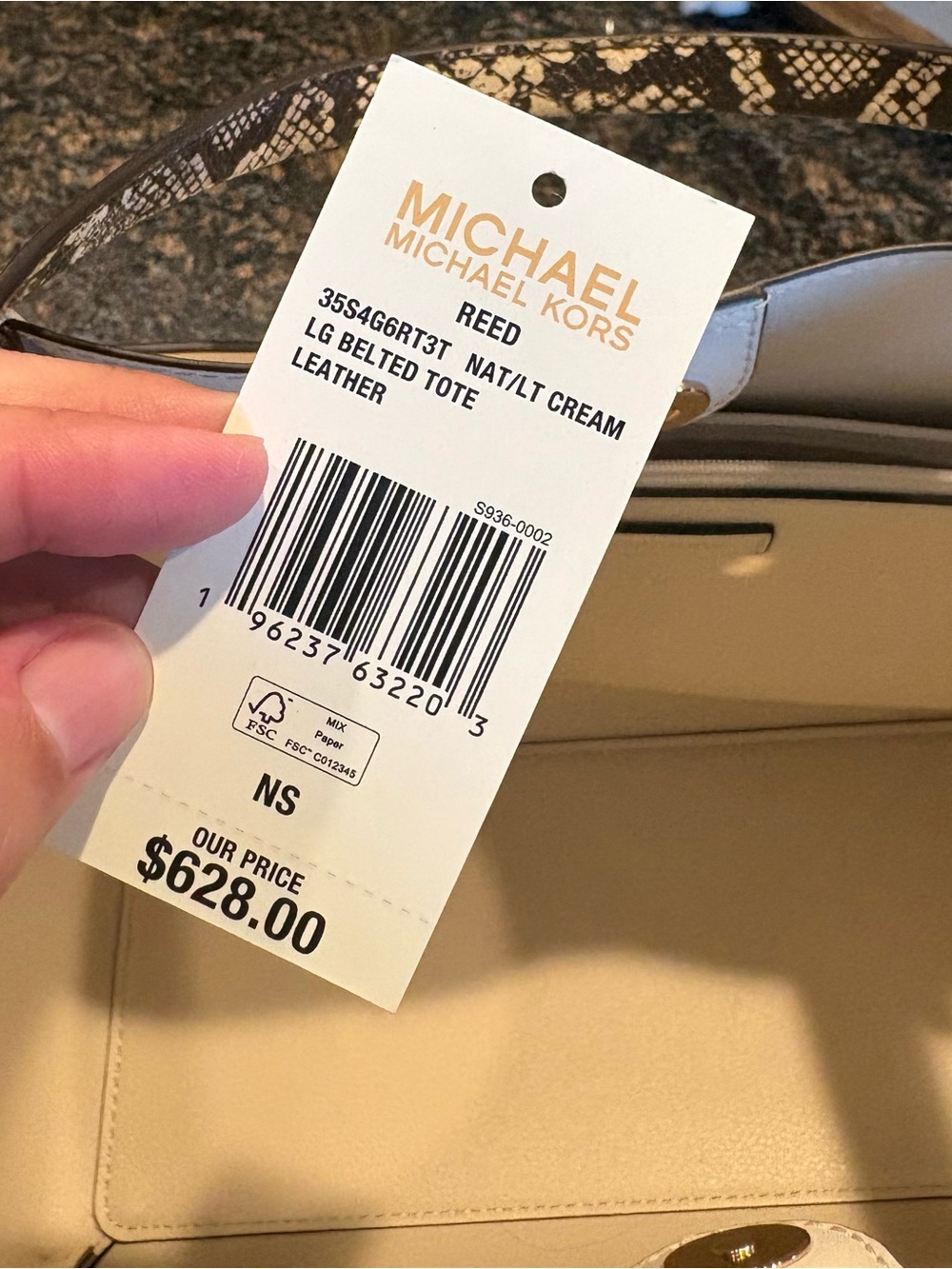Michael Kors Reed RARE COLOR! - Picture 6 of 7